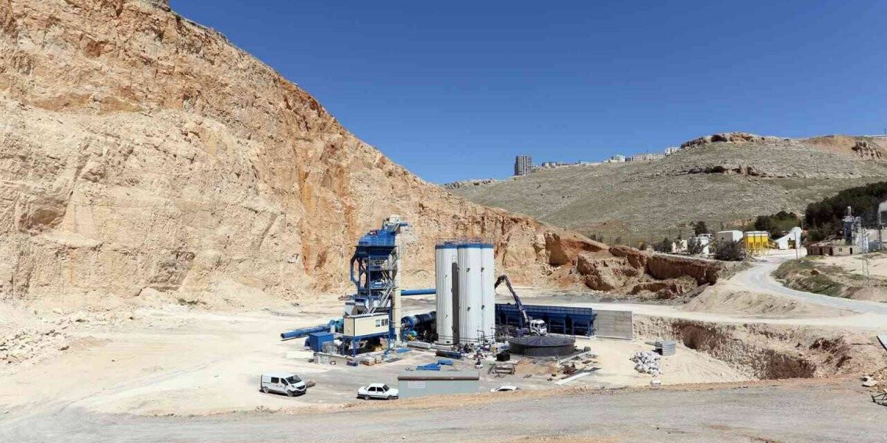 Mardin Büyükşehir Belediyesi kendi asfaltını üretecek