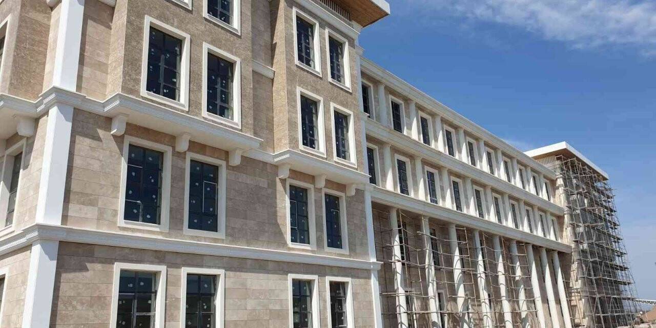 Yeni Bafra Hükümet Konağı’nın yüzde 85’i tamam