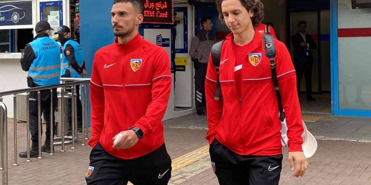 Kayserispor, Trabzon’da