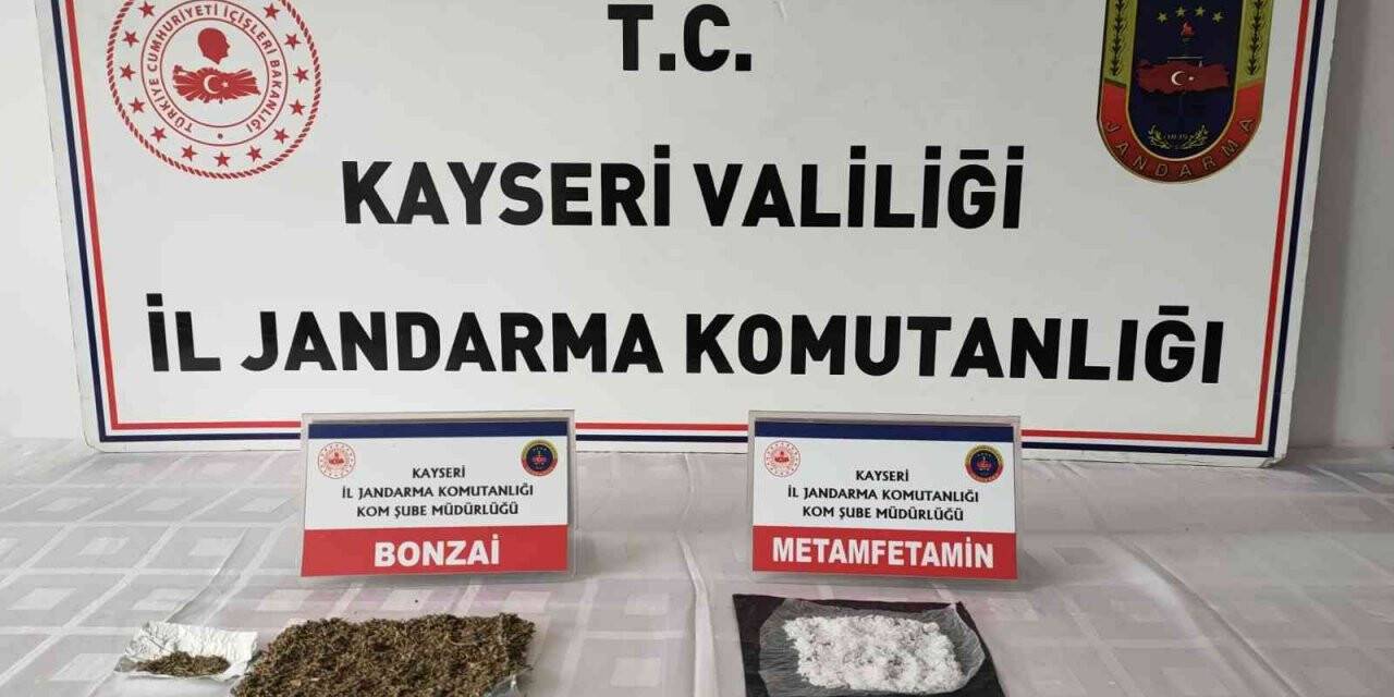 İstanbul’dan Kayseri’ye uyuşturucu taşıyan kurye yakalandı