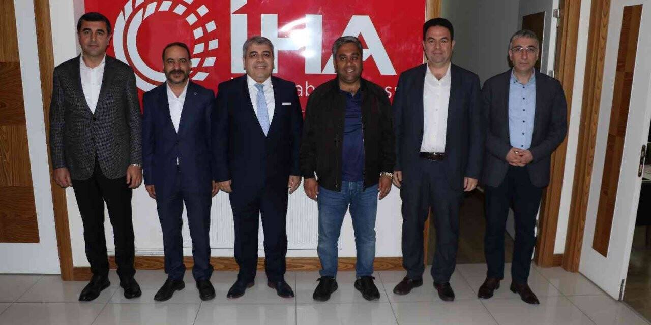 DİSİDER yönetimi İHA Bölge Müdürü Kantarcıoğlu ile bir araya geldi