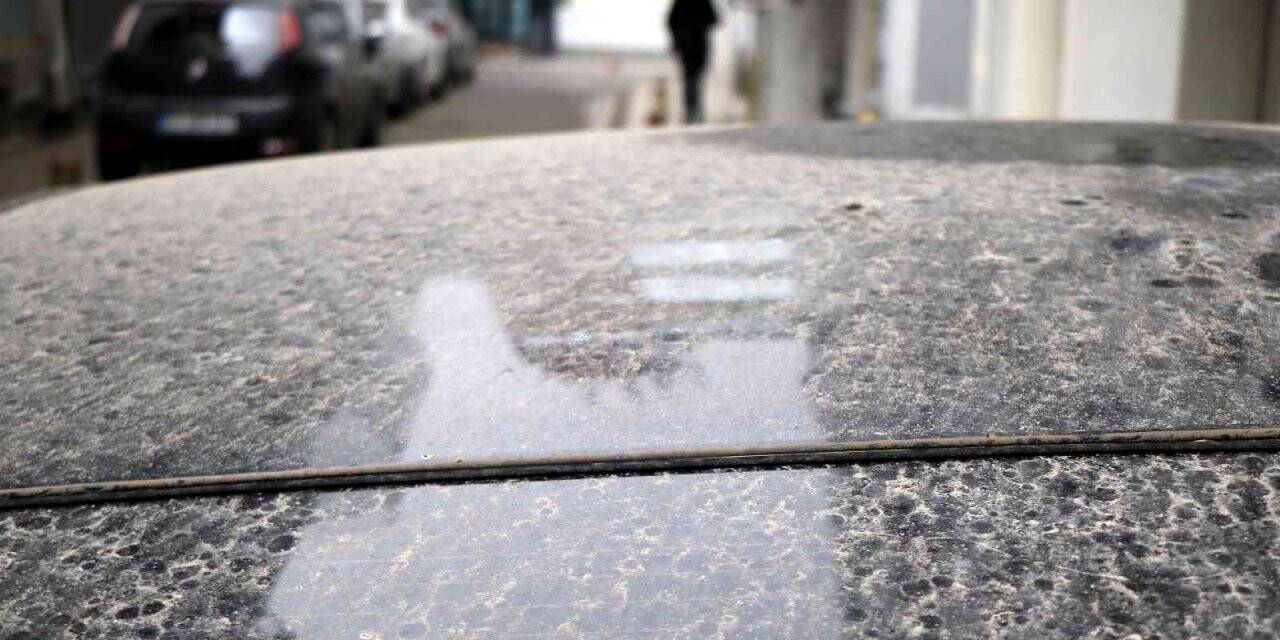 Samsun’da çamur yağdı