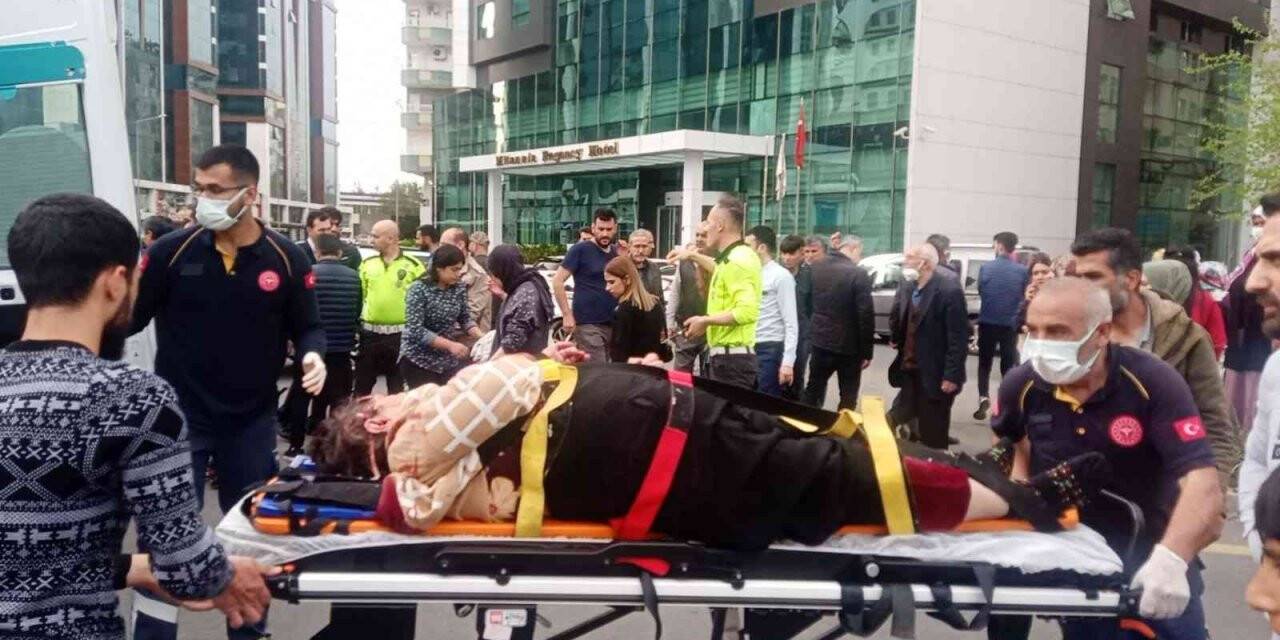 Diyarbakır’da minibüsün çarptığı yaşlı kadın ağır yaralandı