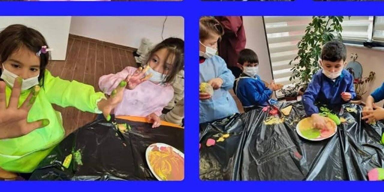 Bayburt’ta Nazlı Şentürk Kızılay Anaokulundan AB projeleri