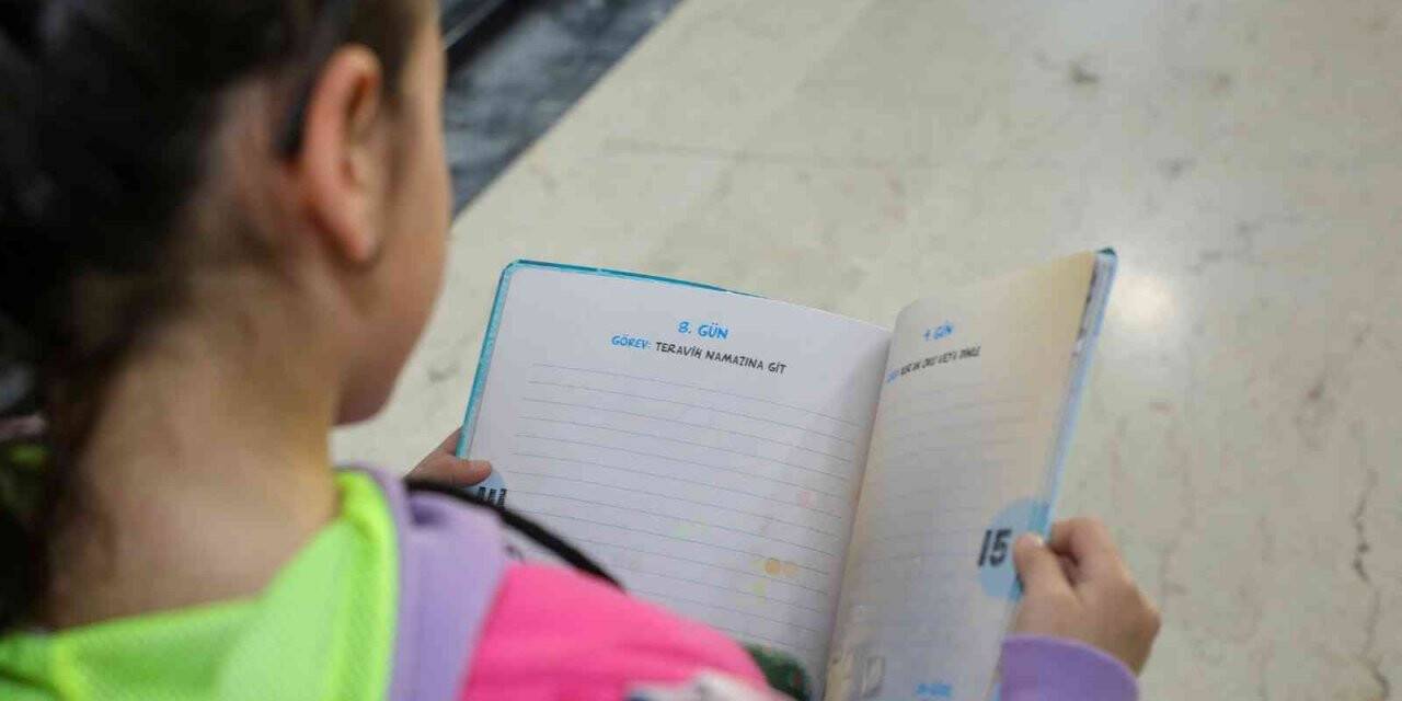 Başkan Yalçın’dan çocuklara ’Ramazan Günlüğüm’