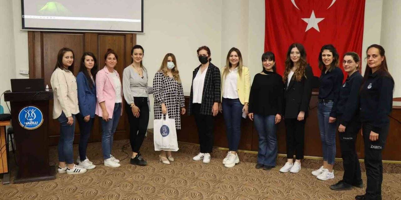 Nazilli Belediyesi personellerine kadın sağlığı eğitimi verildi