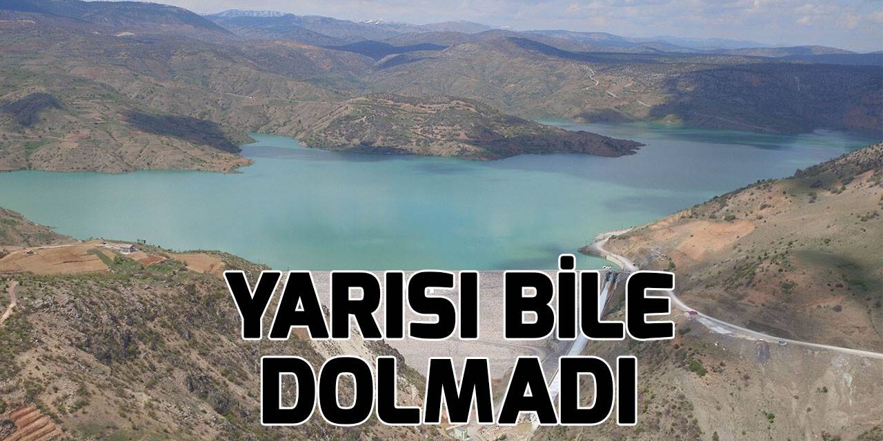 Bağbaşı Barajı'nda doluluk yüzde 43