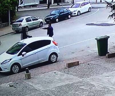 Kapkaççı dehşeti kamerada