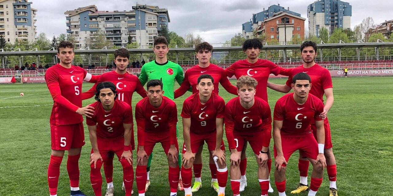 U18 Milli Futbol Takımı özel maçta Makedonya'yı farklı mağlup etti
