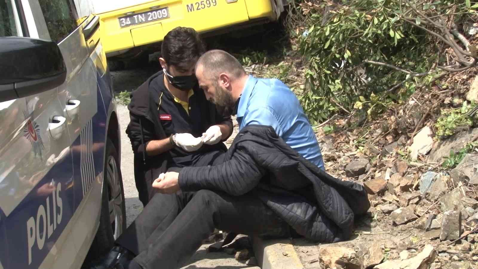 Beykoz’da İETT otobüsü kayalıklara daldı: 6 yaralı