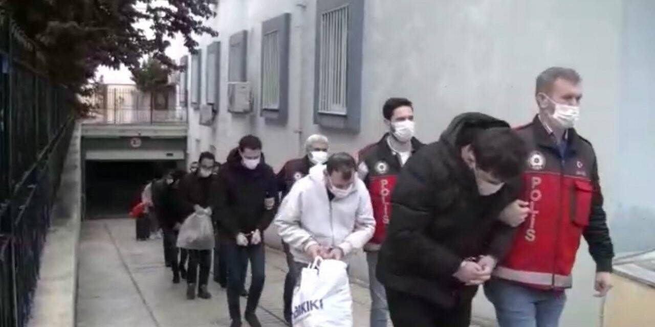 Araç kiralama operasyonunda 18 tutuklama