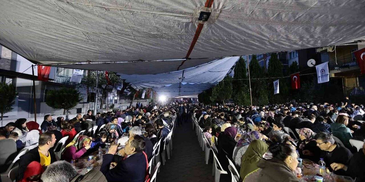 Ramazan ayının gönül sofrası Karaman Mahallesi’nde