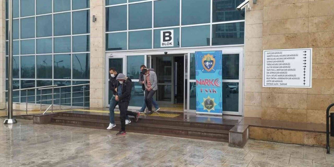 Uşak’ta gözaltına alınan 2 uyuşturucu taciri serbest kaldı