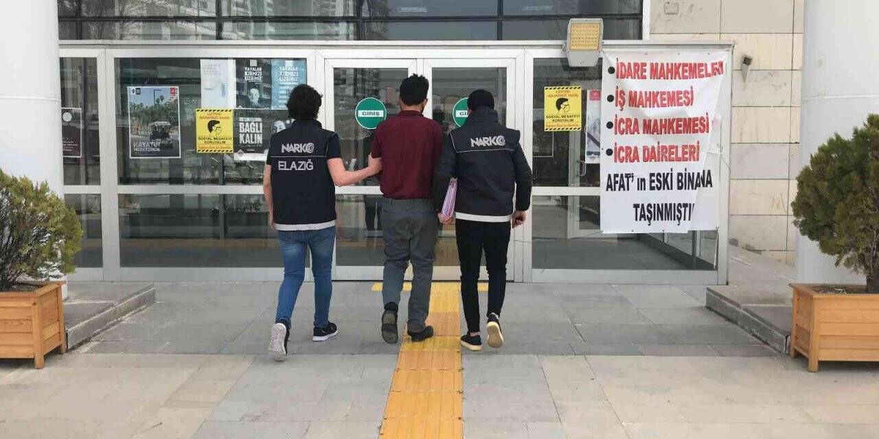Elazığ’da uyuşturucu satarken suçüstü yakalanan şüpheli tutuklandı
