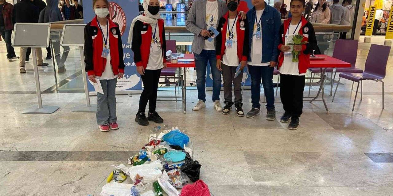 Karbon ayak iziyle çevre kirliliğine dikkat çektiler