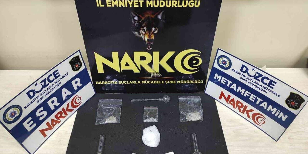 Düzce’ye uyuşturucu getirirken yakalandılar