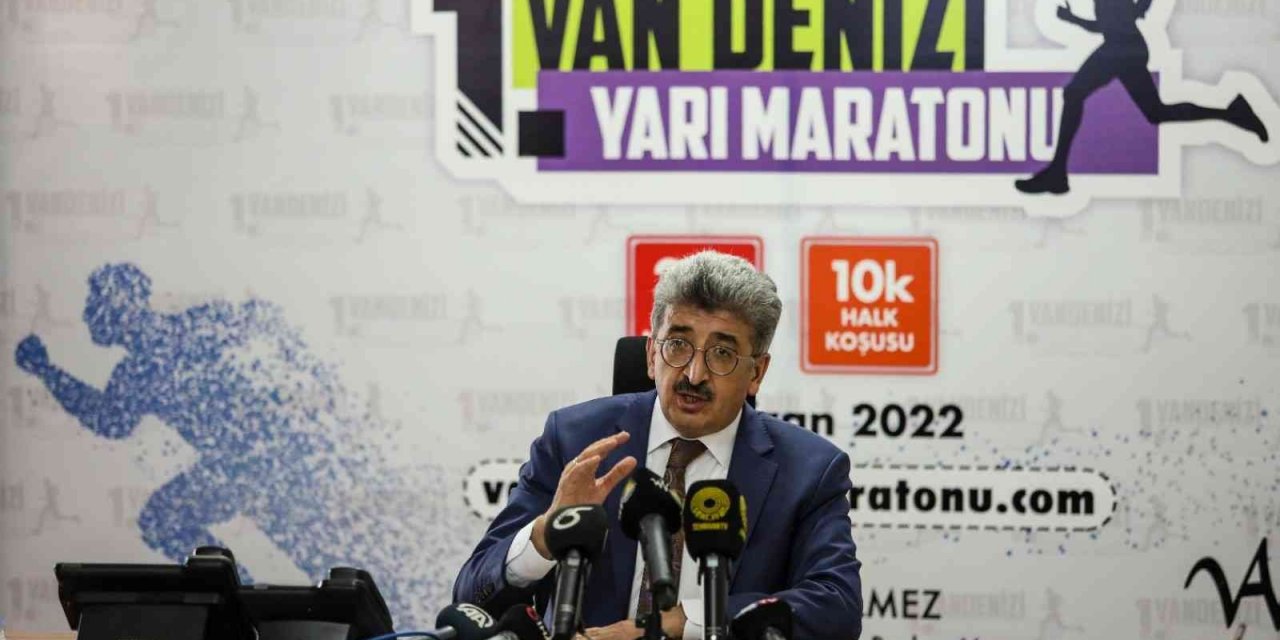 Van’da ‘1. Van Denizi Yarı Maratonu’ heyecanı