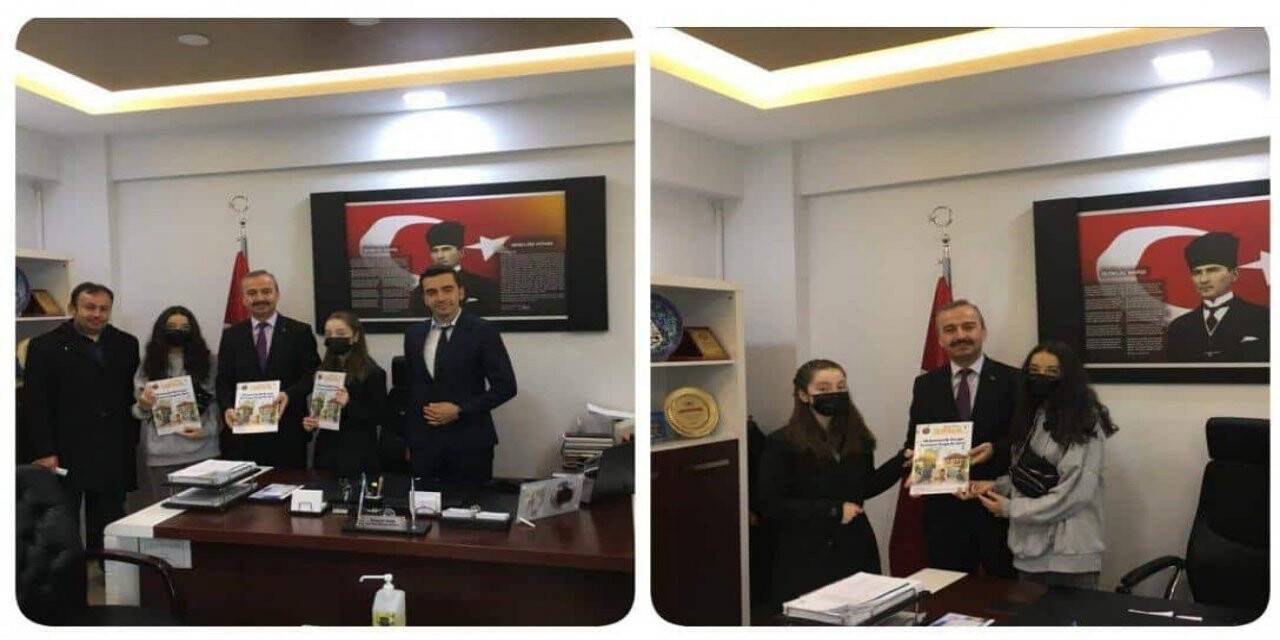 Yukarıtaşçılı öğrencileri "Göldağı" e-dergisini çıkardı