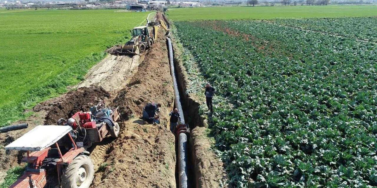 Çine ovasında 66 bin 800 dekar arazi suyla buluşacak