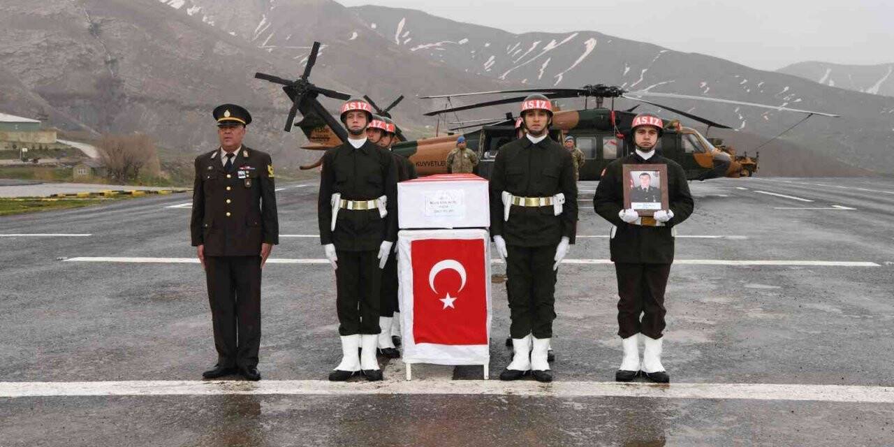 ‘Pençe-Kilit’ operasyonu şehidine uğurlama töreni