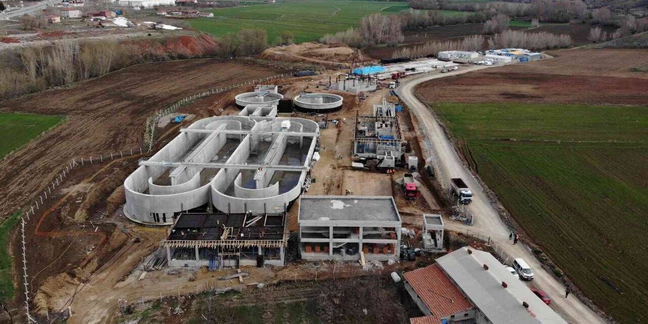 Sorgun Atık Su Arıtma Tesisi inşaatının yüzde 80’i tamamlandı