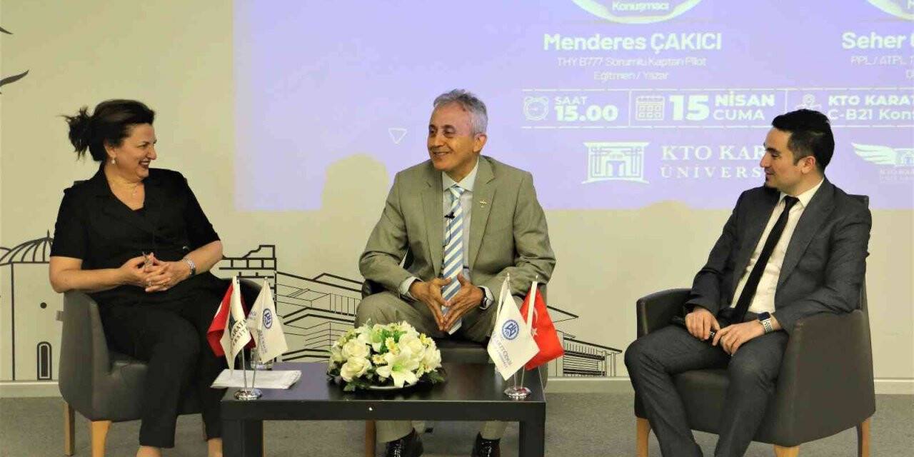 KTO Karatay’da "Sivil Havacılıkta Kariyer" konulu panel