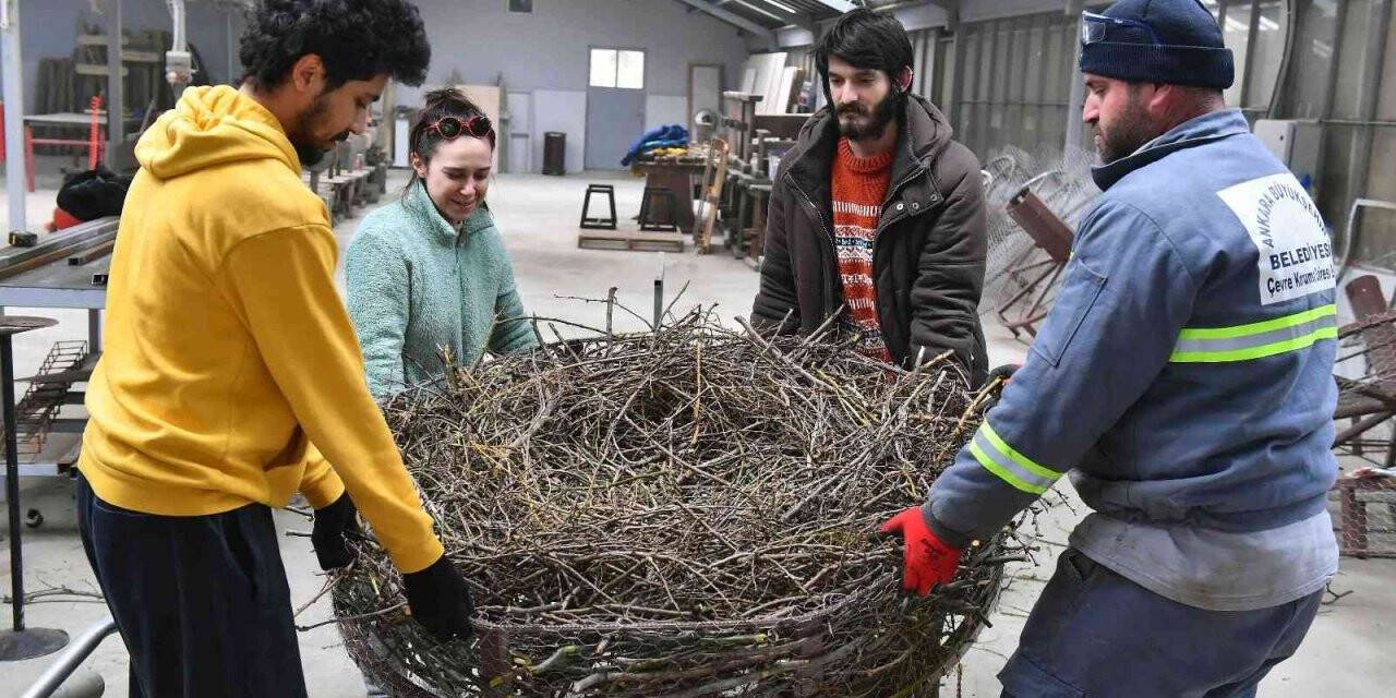 ABB’den göçmen kuşlara özel yuva