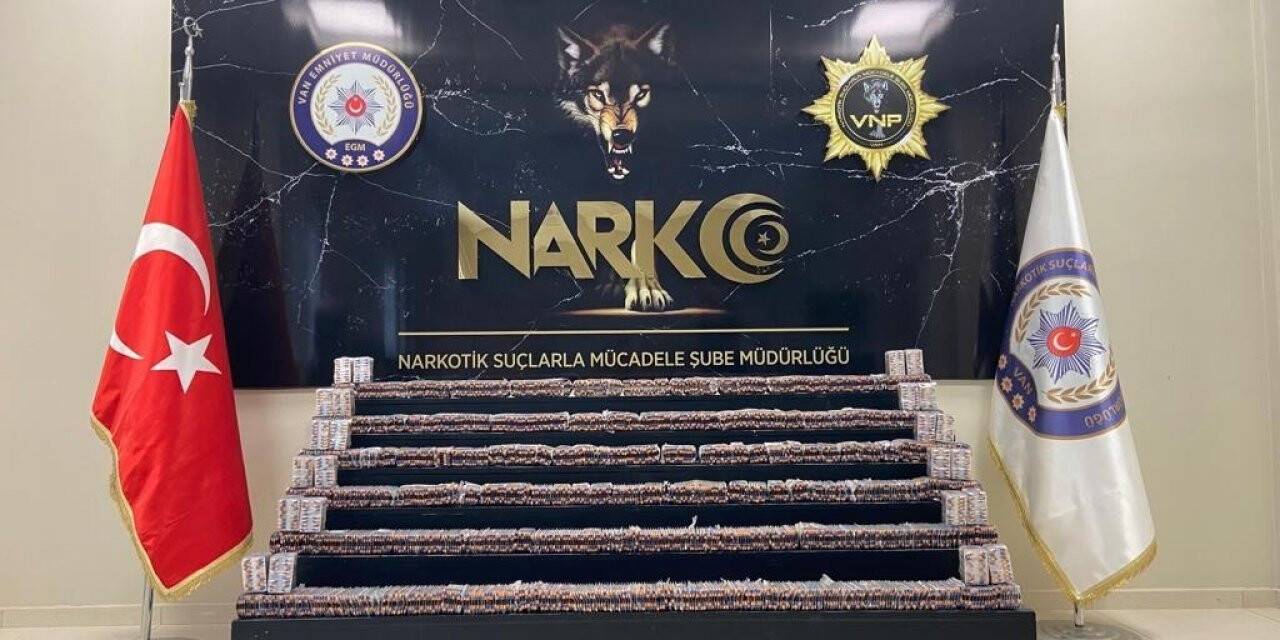 Van’da 28 bin 80 adet sentetik ecza ele geçirildi