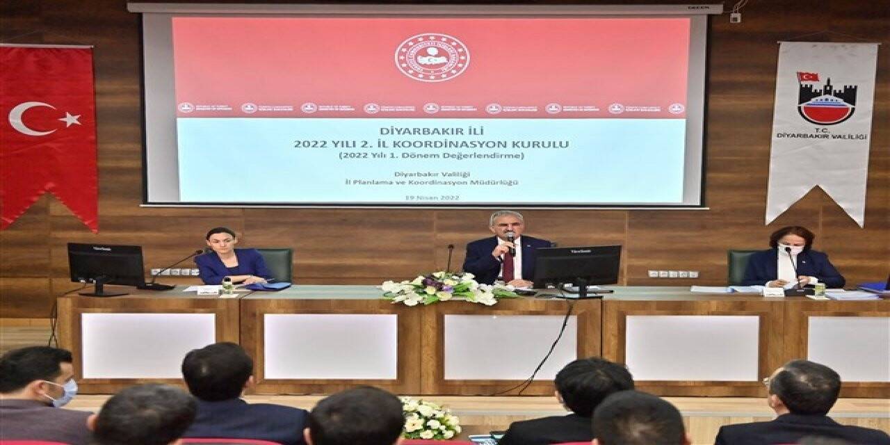 Diyarbakır’da İl Koordinasyon Kurulu toplantısı yapıldı