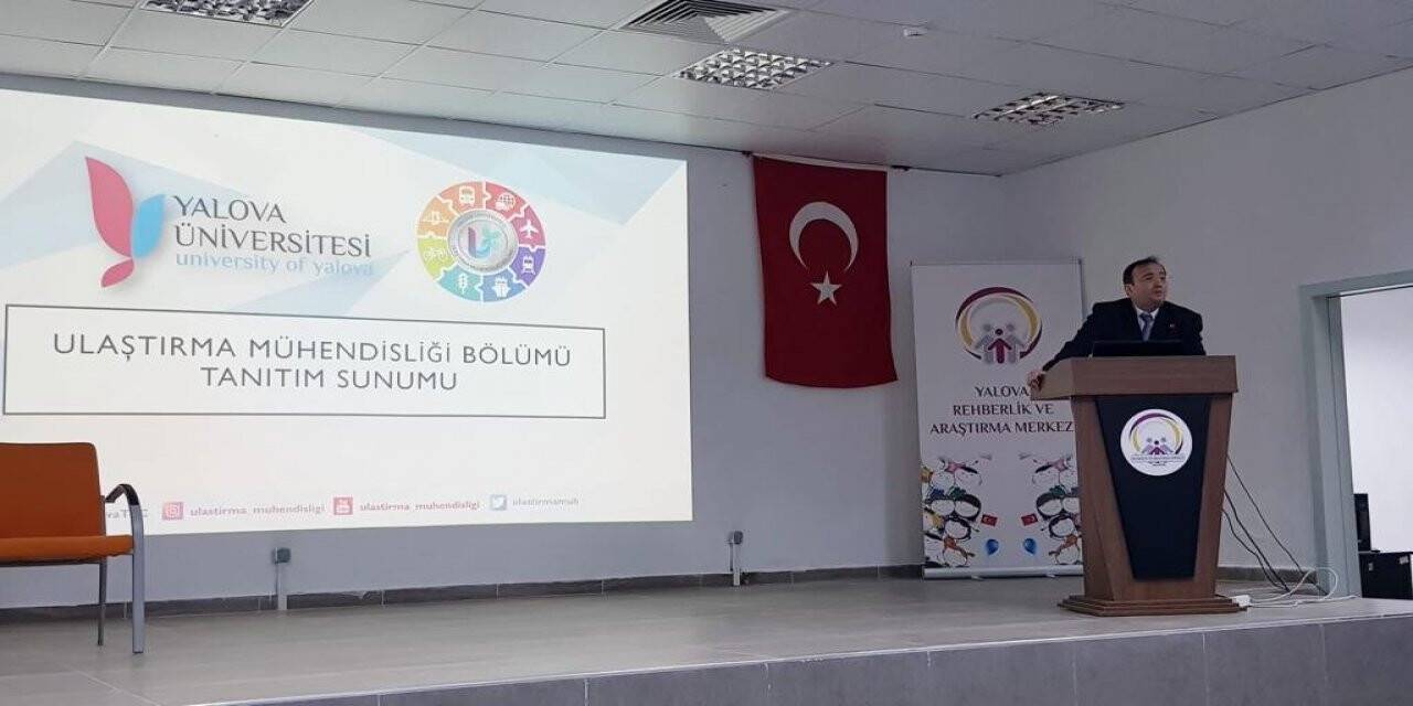 Yalova Üniversitesi’nde rehber öğretmenlere ulaştırma mühendisliği tanıtıldı