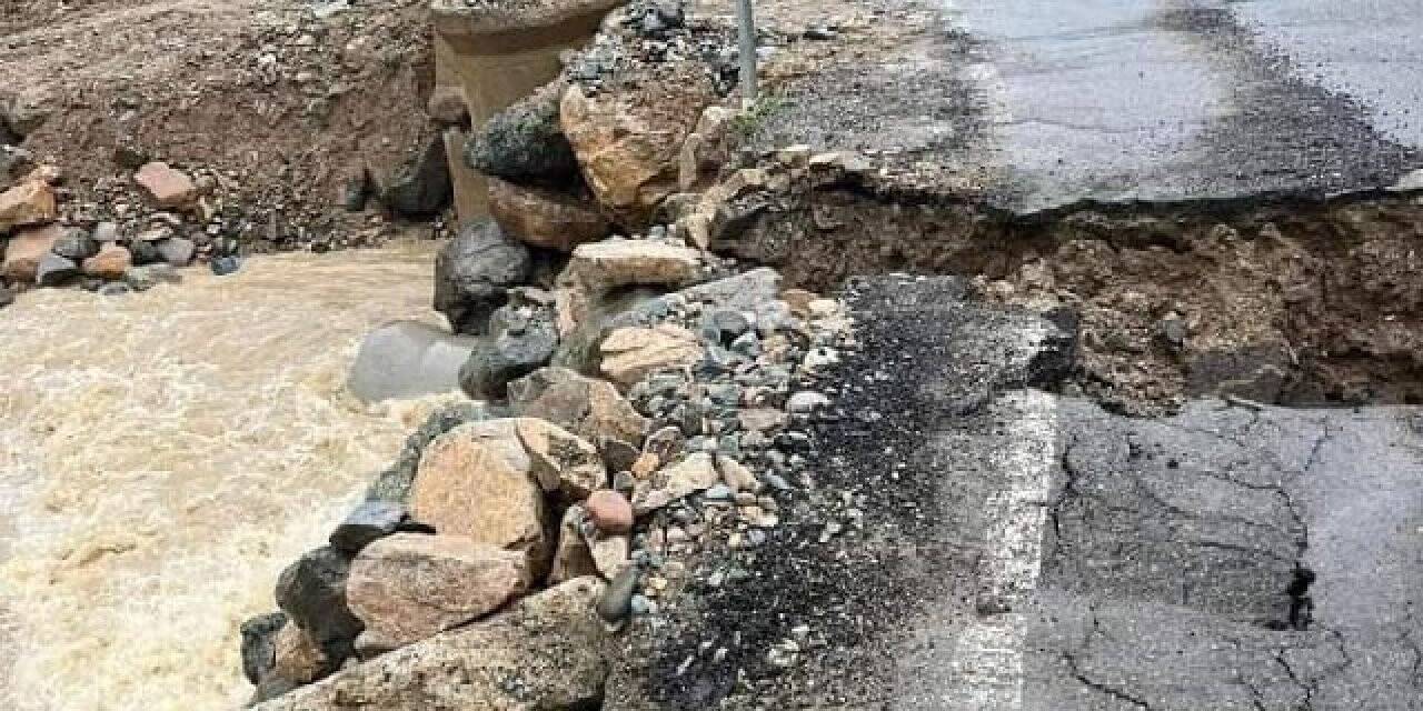 Giresun’da dere taştı: Yağlıdere-Alucra Karayolu ulaşıma kapandı