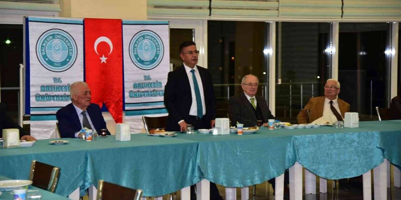 Rektör Kuş, BAÜN Vakfı üyelerini, kampüste konuk etti