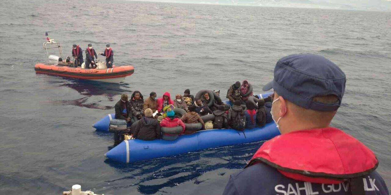 Aydın’da 35 düzensiz göçmen yakalandı