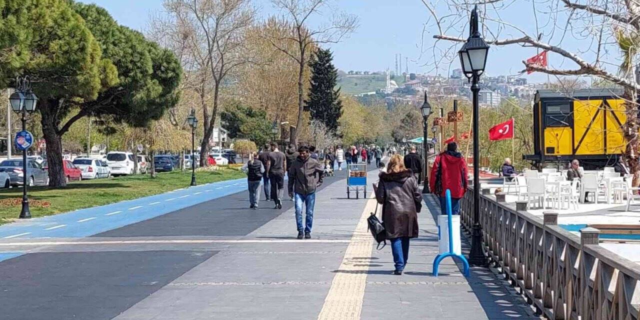 Soğuk havaların ardından güneş keyfi