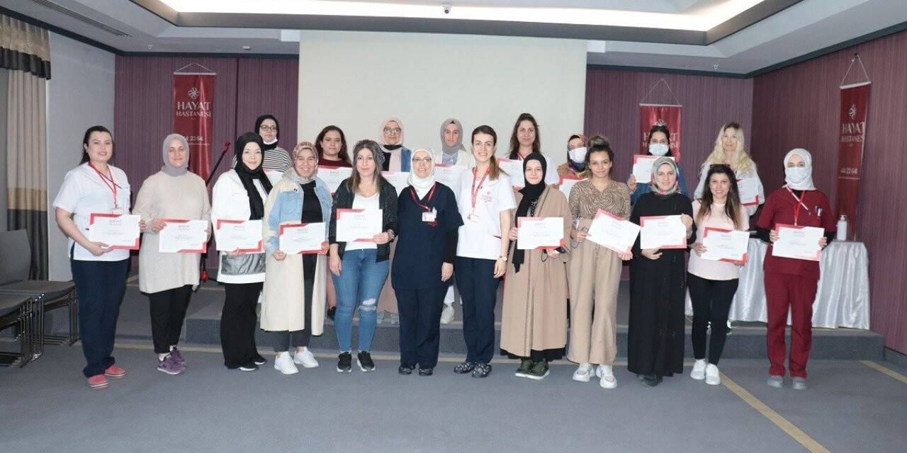 Hayat Hastanesi Gebe Okulu sona erdi