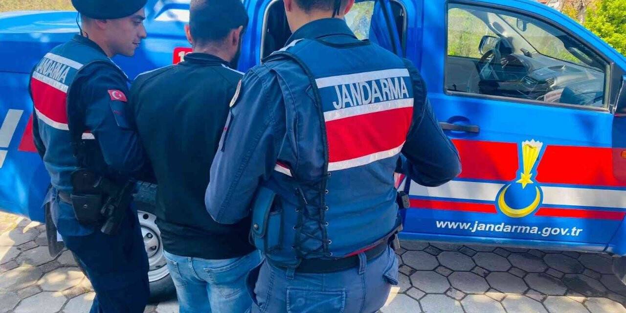 2 yıl 10 ay hapis cezası vardı jandarma ekiplerince yakalandı