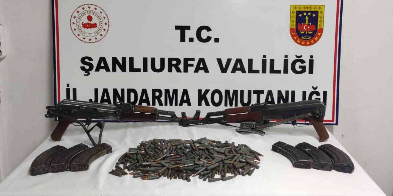 Şanlıurfa’da 2 uzun namlulu silah ele geçirildi: 1 tutuklama