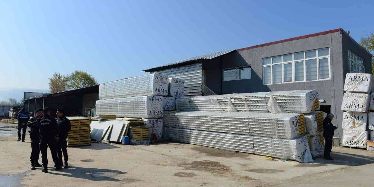 Tahtalı’daki kaçak fabrika üçüncü kez yıkıldı