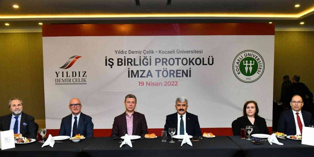 Yıldız Demir Çelik ile Kocaeli Üniversitesi iş birliği protokolü imzaladı