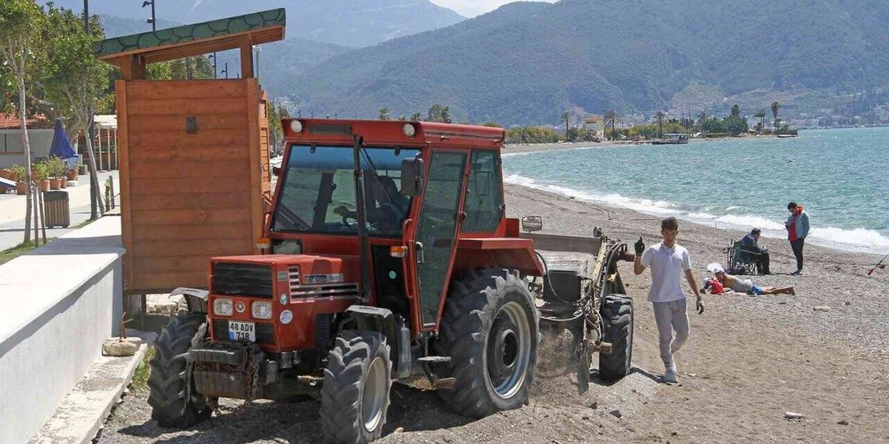 Çalış Plajı, turizm sezonuna hazırlanıyor