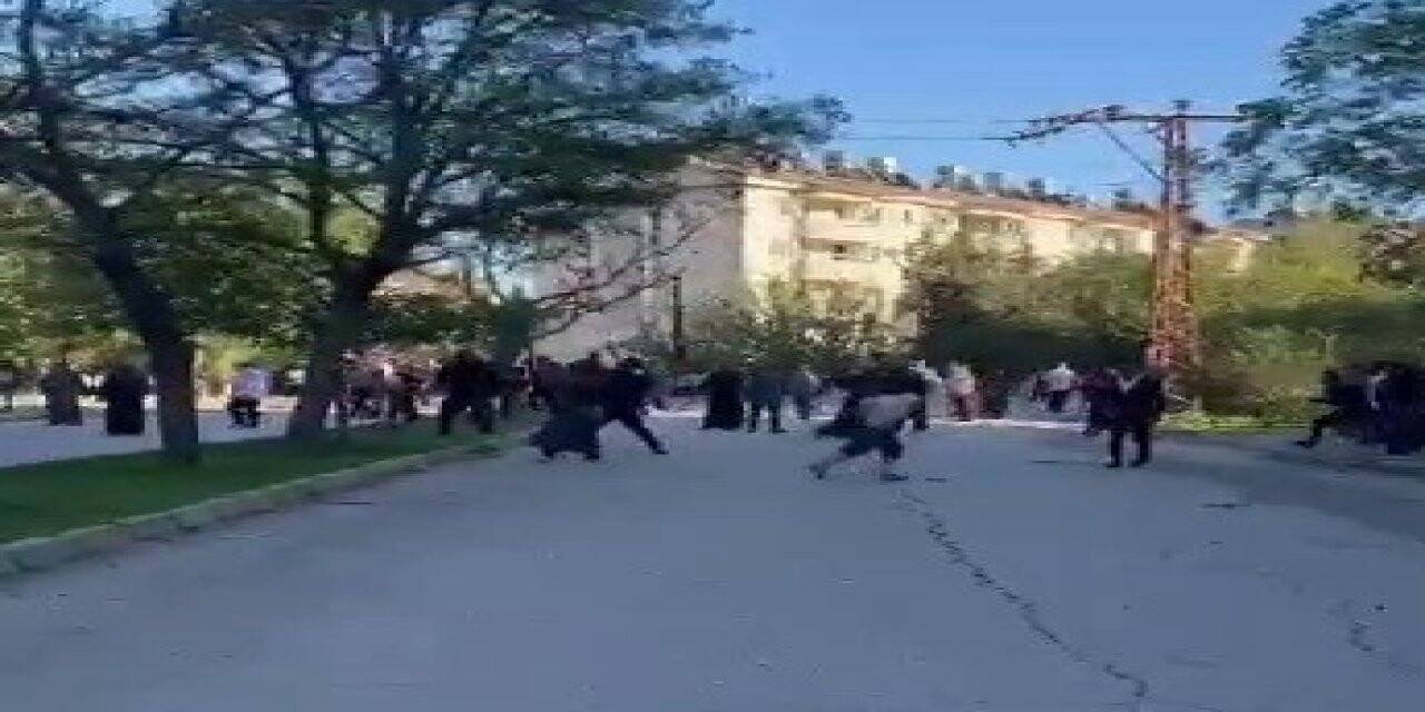 Adıyaman’da iki grup arasında taşlı sopalı kavga: 1 yaralı