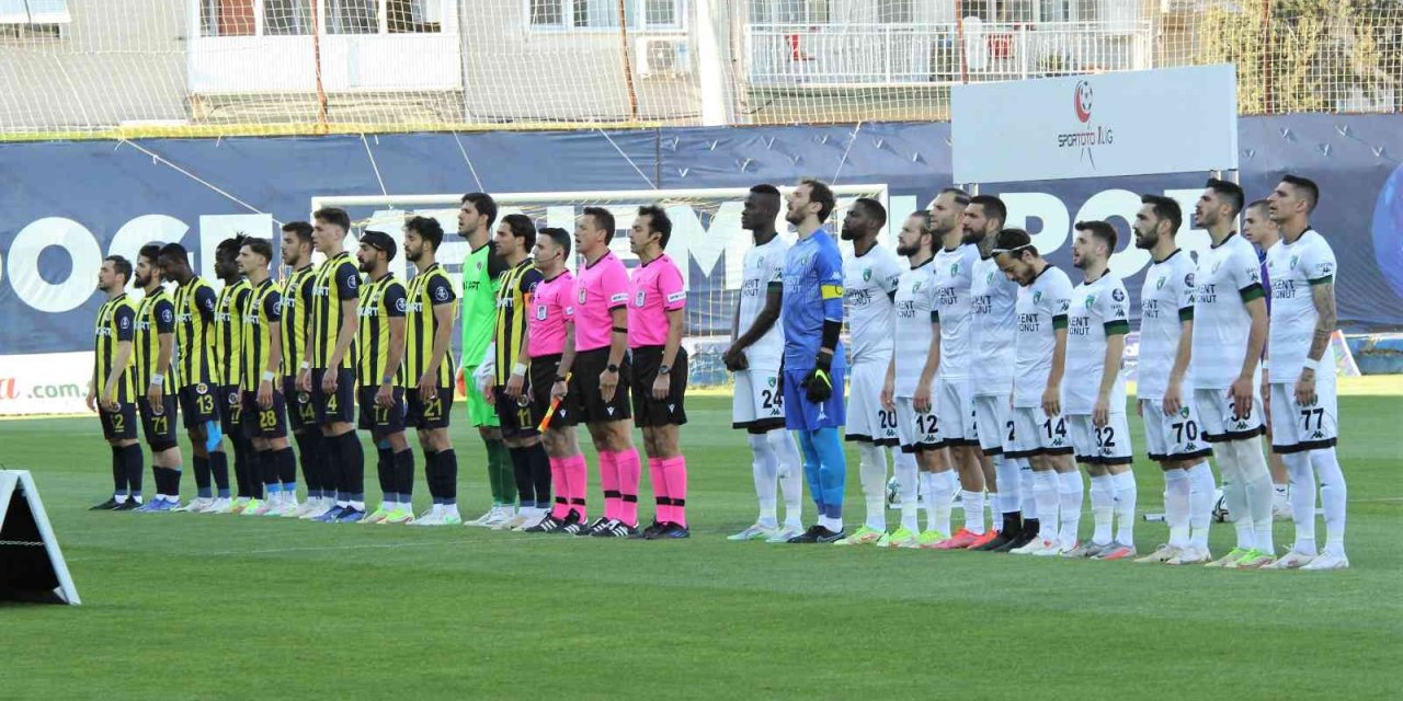 Spor Toto 1. Lig: Menemenspor: 1 - Kocaelispor: 1