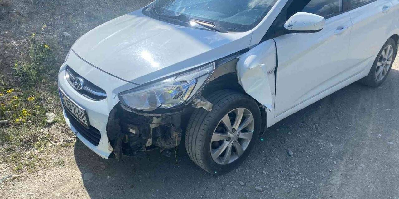 Polisten kaçan sürücü kaza yapınca yakalandı