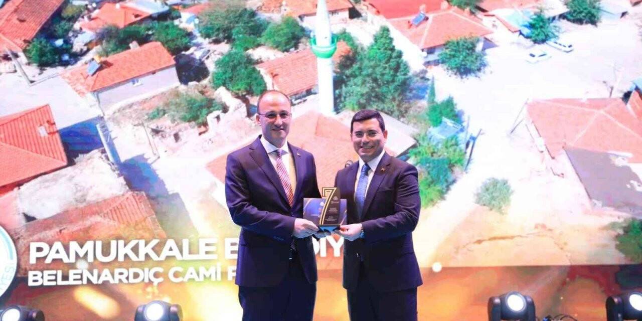 Pamukkale Belediyesi’nin projeleri ödüle doymuyor