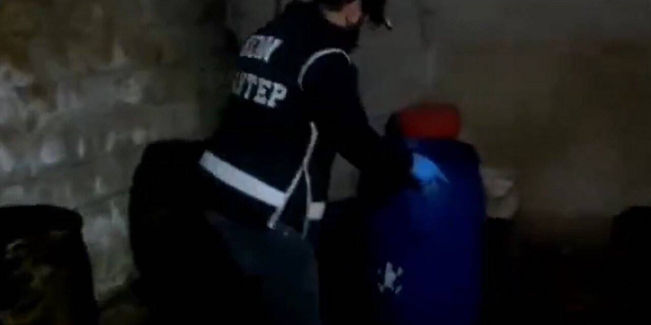 Gaziantep’te 2 bin litre kaçak akaryakıt ele geçirildi