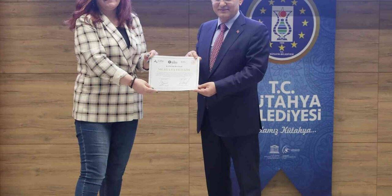 Katılımcılara sertifika