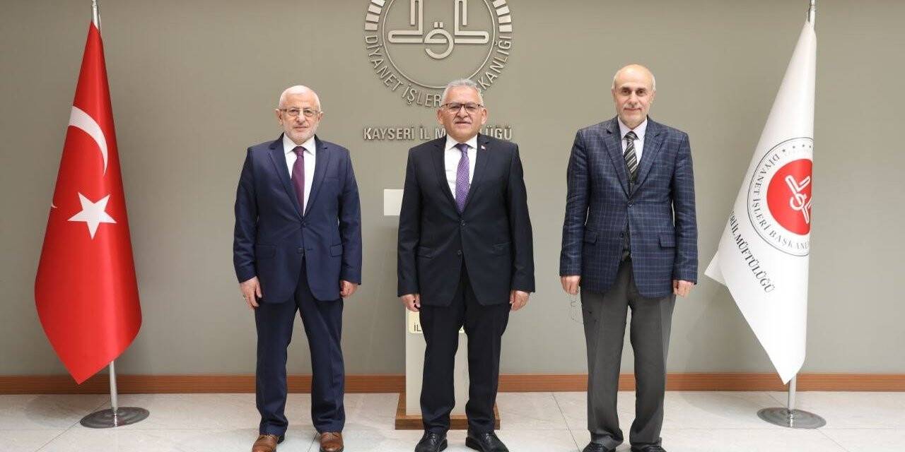 Başkan Büyükkılıç’tan İl Müftüsü Akkuş’a ziyaret