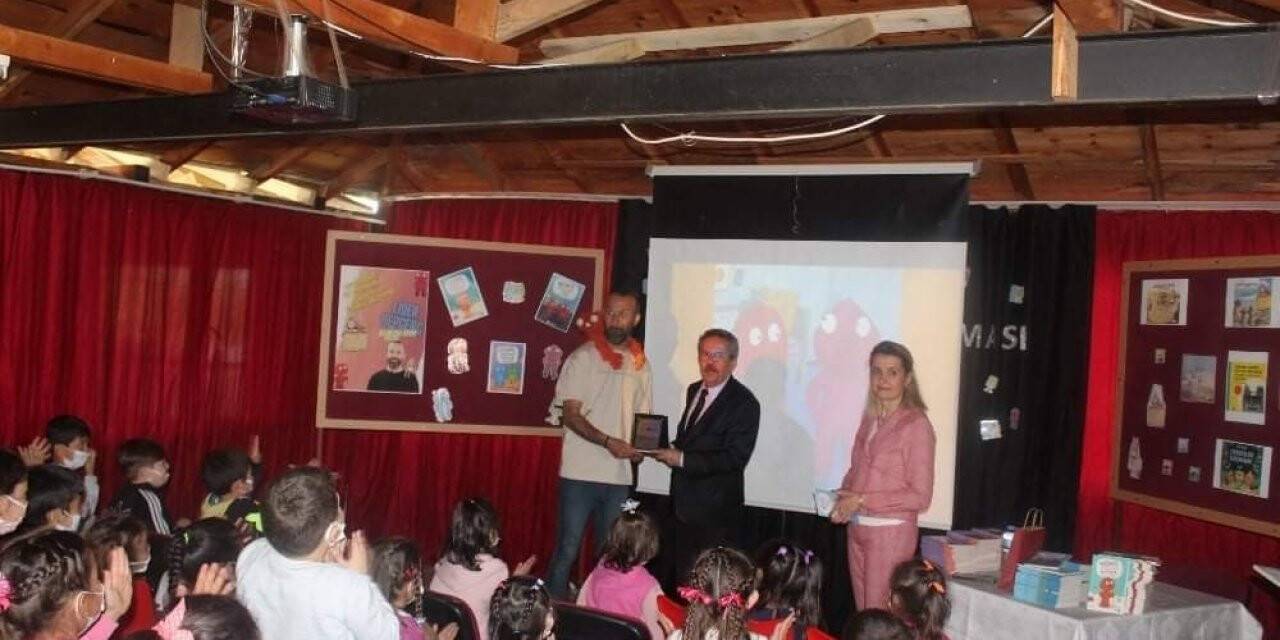 Köyceğiz Zeytinalanı İlk ve Ortaokulu yazar Hepgenç ile buluştu