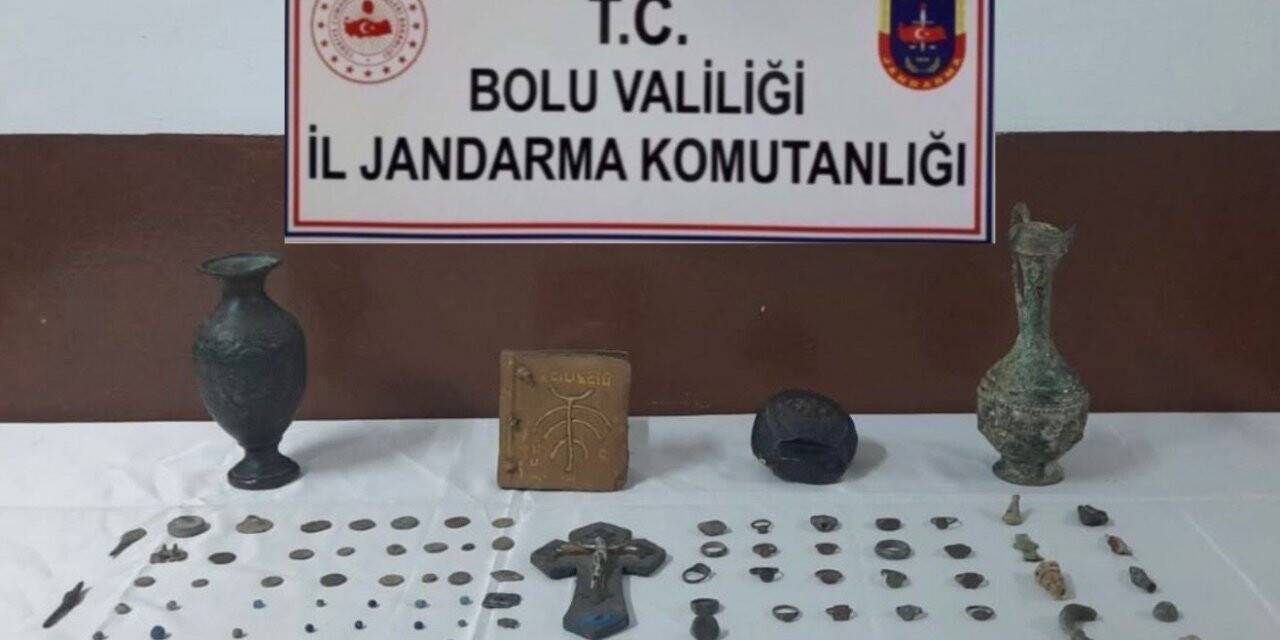 Jandarmadan tarihi eser operasyonu: 1 gözaltı