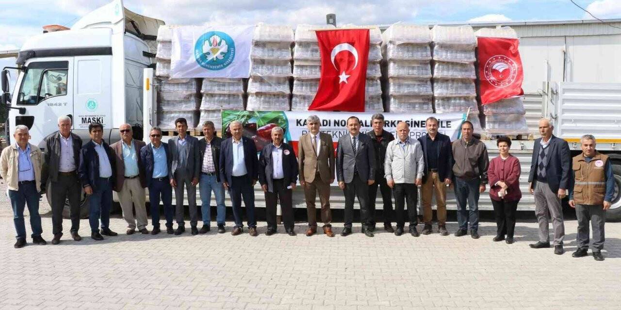 Büyükşehirden biyoteknik mücadelede üreticiye destek